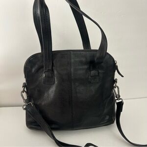 Cowboysbag womens leather black purse satchel